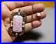 100 Year Old Pink Glass Lavalier Necklace Antique Art Deco Flapper QuartsStones