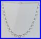 19 Jules Goldstein Co Art Deco Crystal Riviere Sterling Silver Collar Necklace