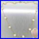 1930’s Antique Art Deco 14k Yellow Gold Pearl 16 Necklace