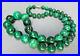 1930s Art Deco Arts&Crafts Green Malachite Graduated Beads Necklace 117gr