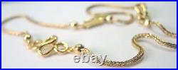 Antique Art Deco 18K Yellow Gold Necklace 14 10.1 Grams Fine Jewelry