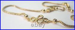 Antique Art Deco 18K Yellow Gold Necklace 14 10.1 Grams Fine Jewelry