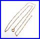 Antique Art Deco 1920’s 14k Rose Gold Bar Link 18 Chain