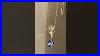 Antique Art Deco 9ct White Gold Verneuil Sapphire Lavaliere Necklace Antiquejewellery Artdeco