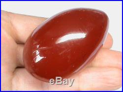 Antique Art Deco Red Cherry Bakelite Amber LARGE Bead for necklace 44.4g