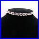 Antique Art Deco Rivere Choker Necklace Sterling Silver Signed H&H Extremely Rar