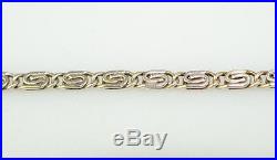 Antique Art Deco Sterling Silver Camphor Glass Pendant 17 Fancy Snail Necklace