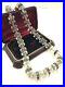 Antique Germany Signed Drgm Reg 28 Art Deco Rare Necklace Flat Rock Crystals