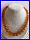 Antique Rare Amber Cognac Art Deco Beads Natural Necklace 40gr