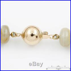 Antique Retro Vintage Art Deco 14k Gold 302.95 Ct Multi Color Sapphire Necklace
