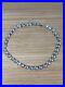 Antique Rivière Choker Regency Art Deco Sterling Silver & Crystal Paste Necklace