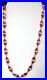 Art-Deco 26-Inch Rondelle Cone Bead Crystal Necklace