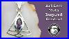 Art Deco Amethyst Moth Pendant A Silversmithing Tutorial