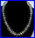Art Deco Big Faceted Rock Crystal Bead 18 Necklace