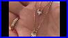 Art Deco Diamond Necklace With Baguette Cut Diamonds S L