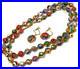 Art Deco Ercole Moretti Murano Venetian Glass Millefiori Bead Necklace Earrings