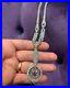 Art Deco Necklace Estate Jewelry 925 Sterling Silver Brilliant-cut Long Necklace