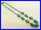 Art Deco Peking Glass Bead Necklace By Neiger Brothers 1920