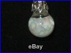 Art Deco Pools Of Light Rock Crystal Floating Opal Necklace Earrings Sterling