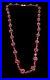 Art Deco Red Garnet Pyrope Necklace Cluster Beaded Berry Accents 26.5 Inches