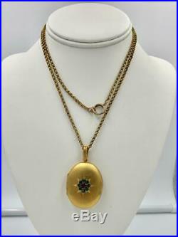 Art Deco Sapphire Pearl Pendant Necklace 14K White Gold Wedding Edwardian