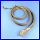 Art Deco Snake Belt / Antique Necklace