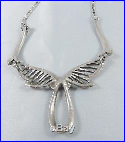 Art Deco Sterling Silver Marcasite Necklace Germany