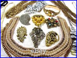 Art Deco Vintage Victorian Jewelry Collection Lockets Gold Fill Rope Necklaces++