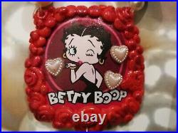 Betty boop necklace talisman pendant amulet art deco fashion jewelry love gift 1