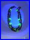 Czech Uranium Faceted Glass Beads Necklace Art Deco Beauty Glows