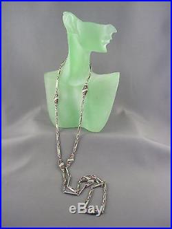 EXQUISITE! Theodor Fahrner Gustav Braendle Art Deco 800 Silver Enamel Necklace