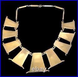 Extraordinary Art Deco Necklace Vintage Costume Jewelry