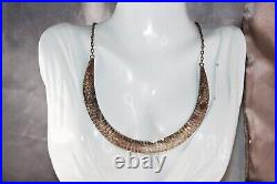 FABULOUS Art Deco 16 1/2 all STERLING 925 Collar Statement Necklace