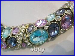 HEIDI DAUS Crystal Collar Art Deco Design Collar Necklace (Orig. $329.95)