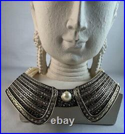 HEIDI DAUS French Collar Beaded Crystal Art Deco Necklace