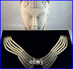 HEIDI DAUS French Collar Beaded Crystal Art Deco Necklace