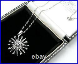 Jewellery Beautiful Art Deco Vintage Style Rhinestone Shining Star Necklace