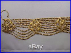 Marcus & Co 14K Gold Choker Necklace Antique Art Deco