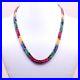 May Shappire Gemstone Beaded Valentines Daughter Art Deco Necklace 925 Silver