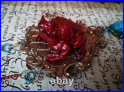 Necklace Pendant Art Nouveau Jewelry Art Deco Frog Prince Baroque Charm Jewelery