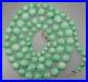 Pretty Antique Art Deco 14K Gold Diamond GIA Jadeite A Jade Bead Necklace 28′