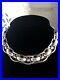 RARE HEAVY VINTAGE 1930s NAPIER ART DECO-MODERNIST SILVER-TONE CHOKER NECKLACE