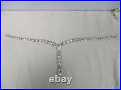 Rare Art Deco Heirlooms Of Tomorrow Large Statement Crystal Necklace Mib