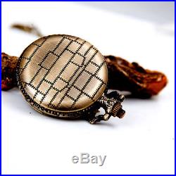 Unusual gift for her him Pocket Watch Necklace Art Deco Goth Christmas eve rare