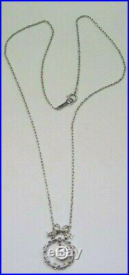 Victorian Art Deco Antique Diamond Necklace Platinum EGL USA Length 15 Jewelry