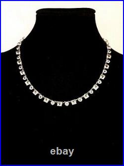 Vintage Art Deco 1930s Riviere Paste Necklace