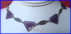 Vintage Art-Deco Crystal Choker/Necklace/Boho