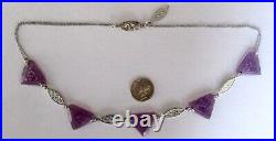 Vintage Art-Deco Crystal Choker/Necklace/Boho