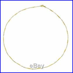 Vintage Art Deco French 18k Yellow Gold Fancy Necklace Chain Eagle Mark France