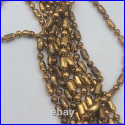 Vintage Art Deco Necklace Festoon Layered Beaded 16